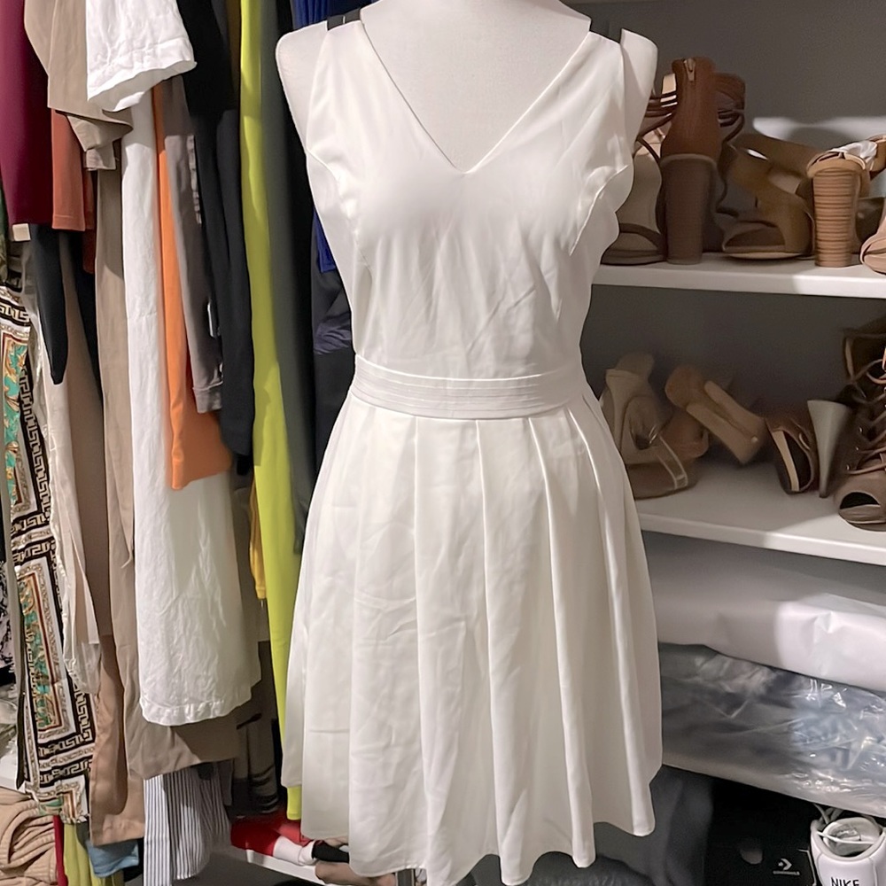 Ivory Mini Dress
